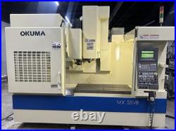 Okuma MX-55VB CNC Vertical Machining Center- Video link in the description