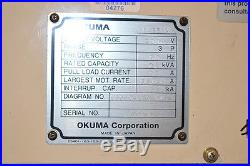 Okuma MX-55 VA CNC Vertical Machining Center with 4th Axis