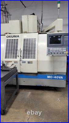 Okuma Mc40va Cnc Machining Center Okuma Mc40va Cnc Machining Center