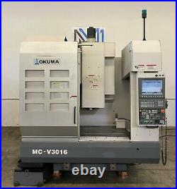 Okuma Mc-v3016 Vertical Machining Center 30x16 Cnc MILL Osp-p200m Mori Haas