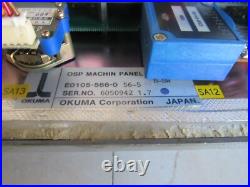 Okuma OSP 7000M-S E0105-566-0 56-5 E4809-770-087-C HKT-50-522/A Lot # 3735 Greg Okuma OSP 7000M-S E0105-566-0 56-5 E4809-770-087-C HKT-50-522/A Lot # 3735 Greg