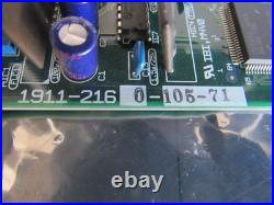 Okuma Opus7000 SVP Board 1911-2160 A911-2160 E4809-045-158-C Lot # 4215 Greg