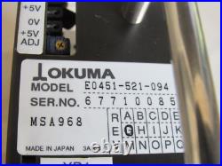 Okuma Power Supply E0451-521-094 Lot # 3681 Listed by Greg