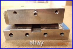 Older Heavy Duty Adjustable Angle Machinist Sine Plate Jig Fixture