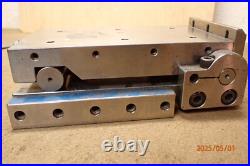 Older Heavy Duty Adjustable Angle Machinist Sine Plate Jig Fixture