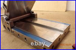 Older Heavy Duty Adjustable Angle Machinist Sine Plate Jig Fixture