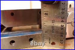 Older Heavy Duty Adjustable Angle Machinist Sine Plate Jig Fixture