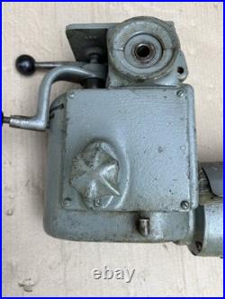 Older Style Bridgeport Milling Machine Power feed and Motor