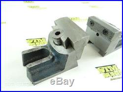 PAIR OF 2-1/2 WIDE SERRATED JAW MILLING CLAMPS 2 PIECE SET UP