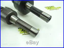 PAIR OF R8 SHANK SHELL / FACE MILL TOOL HOLDERS 1-1/4 1-1/2 BORE