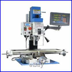 PM-25MV VERTICAL BENCH TOP MILLING MACHINE WithDRO VARIABLE SPEED FREE SHIPPING