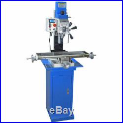 PM-25MV VERTICAL BENCH TOP MILLING MACHINE WithSTAND VARIABLE SPEED FREE SHIPPING