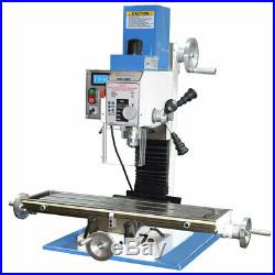 PM-25MV VERTICAL BENCH TOP MILLING MACHINE WithSTAND VARIABLE SPEED FREE SHIPPING