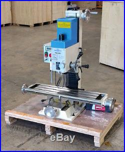 PM-30-MV VERTICAL BENCH TOP MILLING MACHINE with 3 AXIS DRO INSTALLED, 3 YR WRNTY