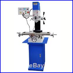 PM-727-V VERTICAL BENCH TOP MILLING MACHINE withSTAND VARIABLE SPEED FREE SHIPPING