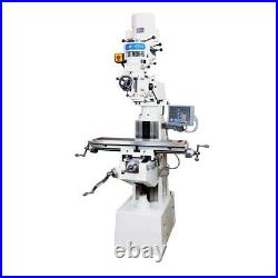 PM-835S KNEE TYPE VERTICAL MILL MILLING MACHINE With 3 AX DRO, FREE SHIPPING