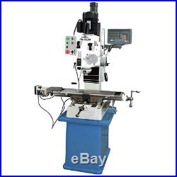 PM-932M 9x32 VERTICAL MILLING MACHINE with3AXIS DRO X-AXIS PWR FEED 3YR WARRANTY
