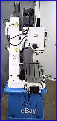 PM-932M-PDF 9x32 VERTICAL MILLING MACHINE POWER DOWN FEED ON SPINDLE AND DRO