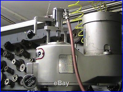 POWER DRAWBAR BRIDGEPORT MILLING MACHINE VARIABLE SPEED OR IMPORT KNEE MILL