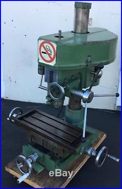 PROTEAM RY-30 Vertical Milling & Drilling Machine R8 Bench Top Metal 2HP