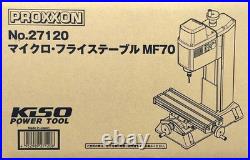 PROXXON Table Milling Machine No. 27120 100V 800017000rpm Made in japan PROXXON Table Milling Machine No. 27120 100V 800017000rpm Made in japan