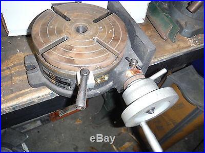 P. Y. H THV-8 ROTARY TABLE FOR MILLING MACHINE MACHINIST JIG FIXTURE