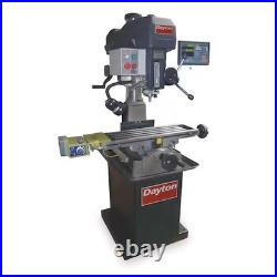 Palmgren 2Lkr1 Mill Drill Machine, Manual, 1Ph, 120/240V Palmgren 2Lkr1 Mill Drill Machine, Manual, 1Ph, 120/240V