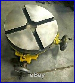 Palmgren no82 8 X-Y Cross Slide Rotating Milling Table for Mill Drilling Lathe