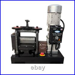 Pepetools Ultra Series XD-190 X-Drive Electric Rolling Mill 160mm Flat Model