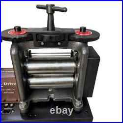 Pepetools Ultra Series XD-190 X-Drive Electric Rolling Mill 160mm Flat Model