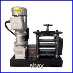 Pepetools Ultra Series XD-190 X-Drive Electric Rolling Mill 160mm Flat Model