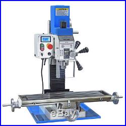 Pm-25mv Vertical Bench Top Milling Machine, Variable Speed Free Shipping