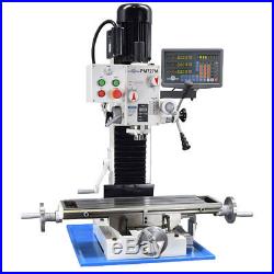 Pm-727-m Vertical Bench Top Milling Machine, 3-axis Dro Installed Free Shipping