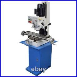 Pm-727m Bench Top Vertical Milling Machine With 3 Ax Dro And Stand! Free Ship