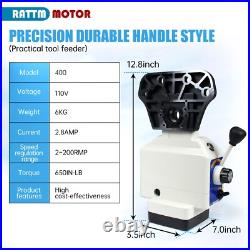 Power Feed X-Axis 650 in-lb Torque 110V/220V for Bridgeport Type Milling Machine Power Feed X-Axis 650 in-lb Torque 110V/220V for Bridgeport Type Milling Machine
