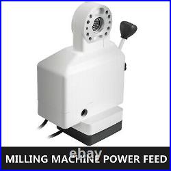 Power Feed Y-Axis 135Lbs 200RPM Torque for Bridgeport Type Milling Machine 110V