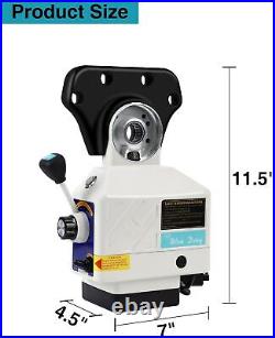 Power Feed Y-Axis 450LbS Torque for Bridgeport Type Milling Machines 0-200 RPM