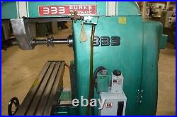 Powermatic Burke 333 Horizontal MILL Milling Machine Manual