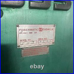 Powermatic Burke 333 Horizontal MILL Milling Machine Manual