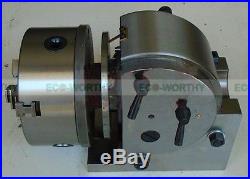 Precision BS-0 5 Indexing Dividing Spiral Head 3-Jaw Chuck Tailstock Milling US
