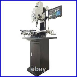 Precision Milling Drilling Lathe Machine Tool 110V Metal Drill DIY Bench Lathe