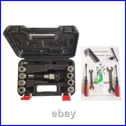Precision Milling Drilling Lathe Machine Tool 110V Metal Drill DIY Bench Lathe