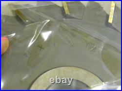 Precision Side Milling Cutter 8 x 1 x 1-1/2 HSS Staggered 28T 03038643