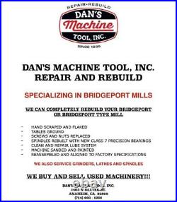 Preowned Bridgeport Series II 5hp Variable Speed 11x58 Mill