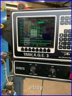 Proto Trak TRM/DPM 3 Axis Milling Machine A. G. E. 3 CNC Controls
