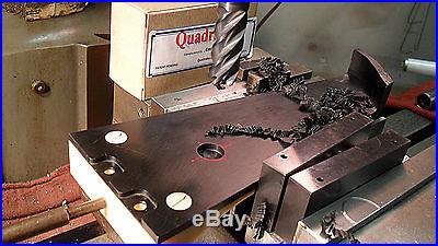 QUADRALLEL- New Mill Tool for Machinist, Bridgeport, CNC Vise Vice Jaw Insert bn