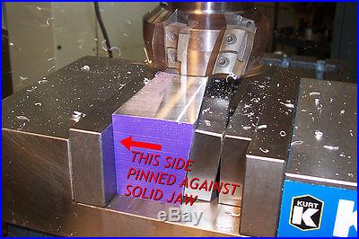 QUADRALLEL- New Mill Tool for Machinist, Bridgeport, CNC Vise Vice Jaw Insert bn