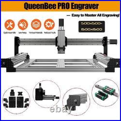QueenBee PRO CNC Router Machine 4 Axis Mechanical Kit with Tingle Tension System QueenBee PRO CNC Router Machine 4 Axis Mechanical Kit with Tingle Tension System