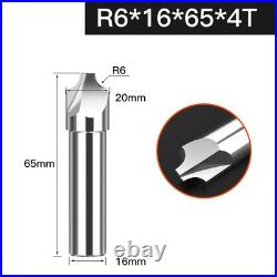 R1-R15 HSS Corner Rounding End Mill Radius Milling Cutter CNC Router Bits Knife