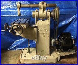RARE BENCHMASTER SMALL MILLING MACHINE MILL NICE CONDITION HARD TO FIND